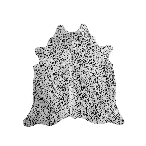 Dakota Fields Handmade Cowhide Black/White Rug Wayfair